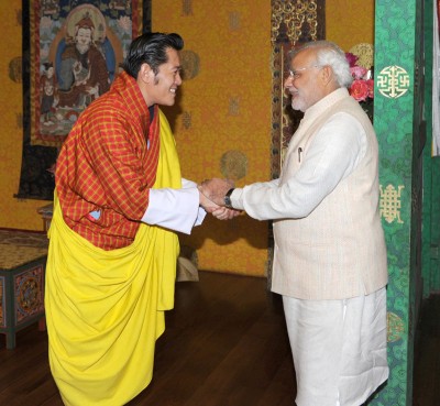 Modi calls on Jigme Kesar Namgyel Wangchuck